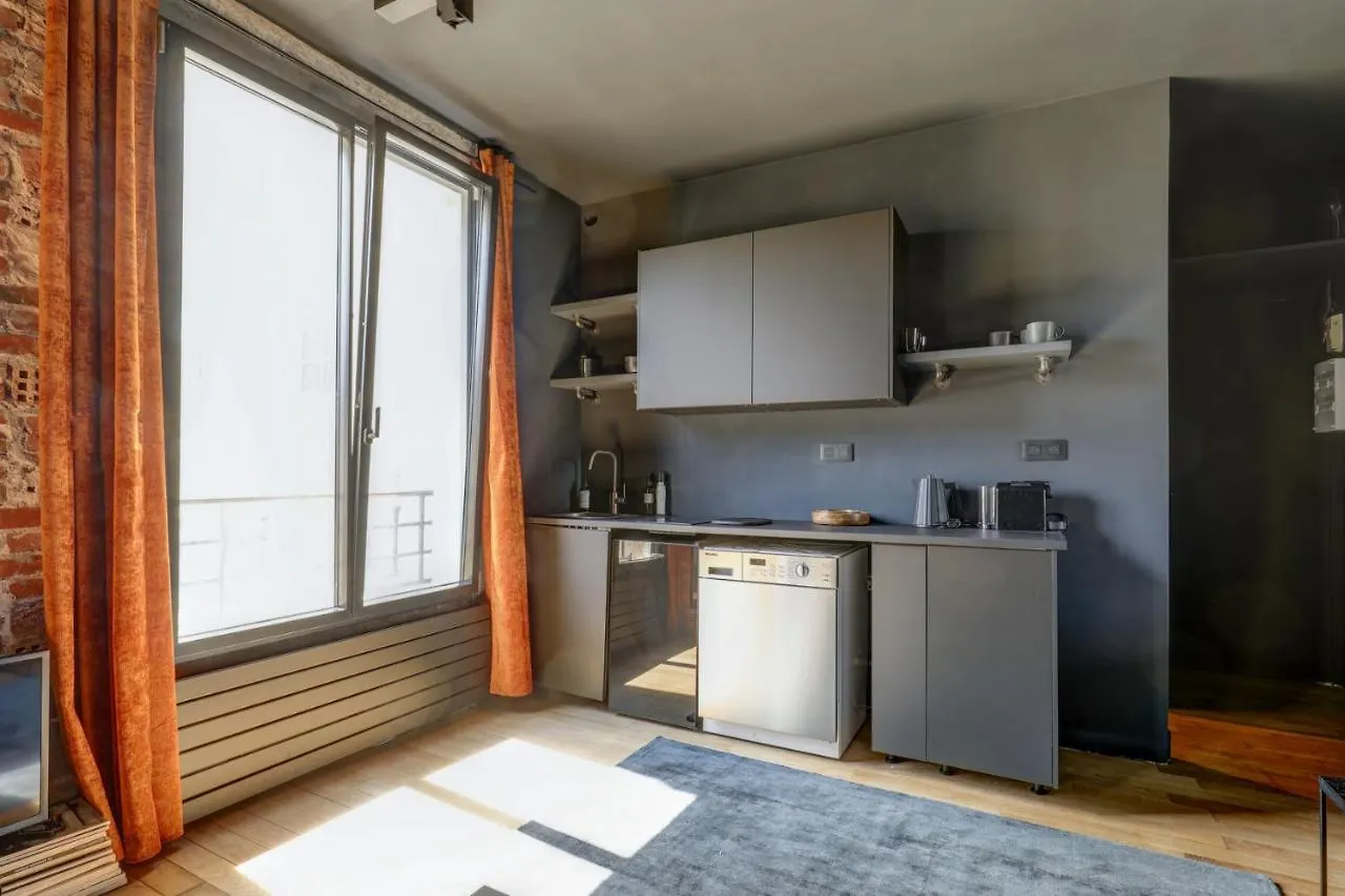 Apartament Artiste Atelier Bail Mobilite Palais Royal Paryż