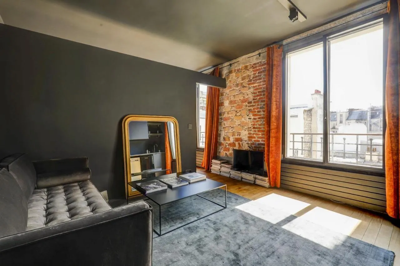 Apartament Artiste Atelier Bail Mobilite Palais Royal Paryż